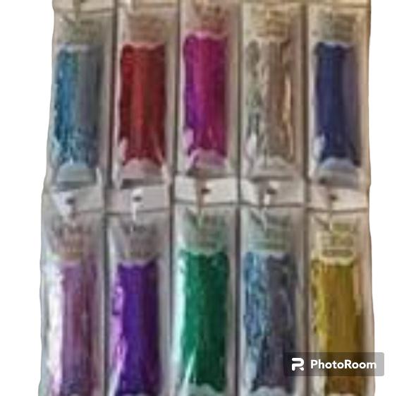 Paquete De Cortina Para Fiesta Colores Con 12 Piezas C/U 35100