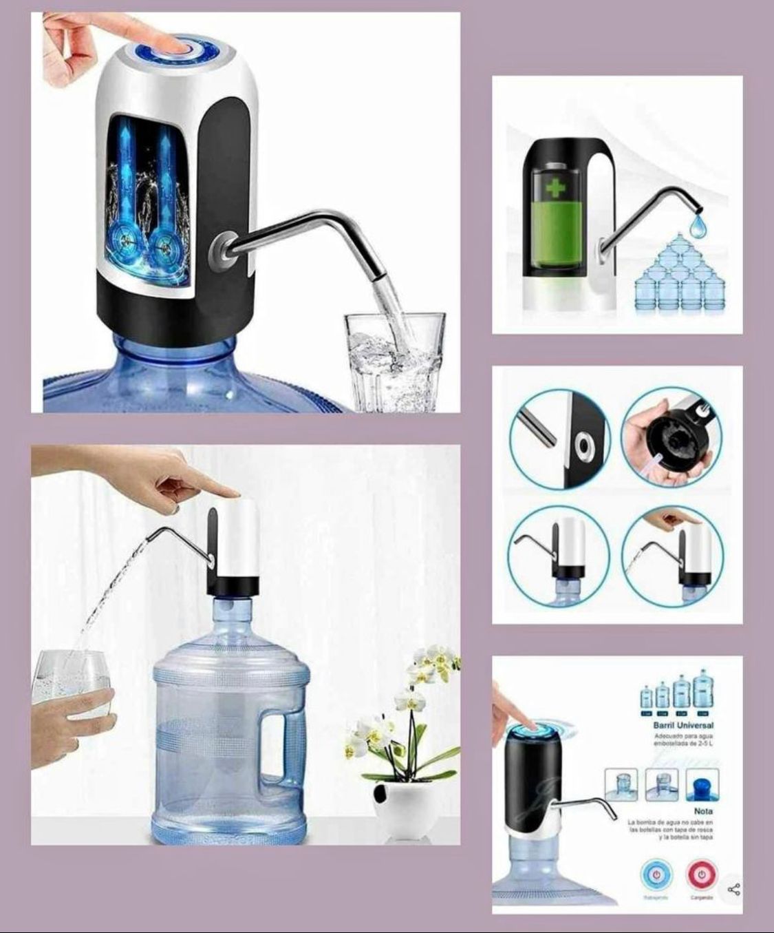 Dispensador De Agua Recargable