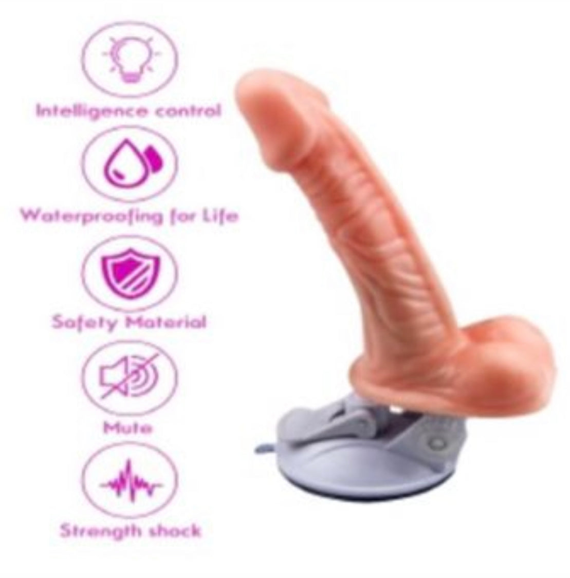 Dildo Vibrador Con Base