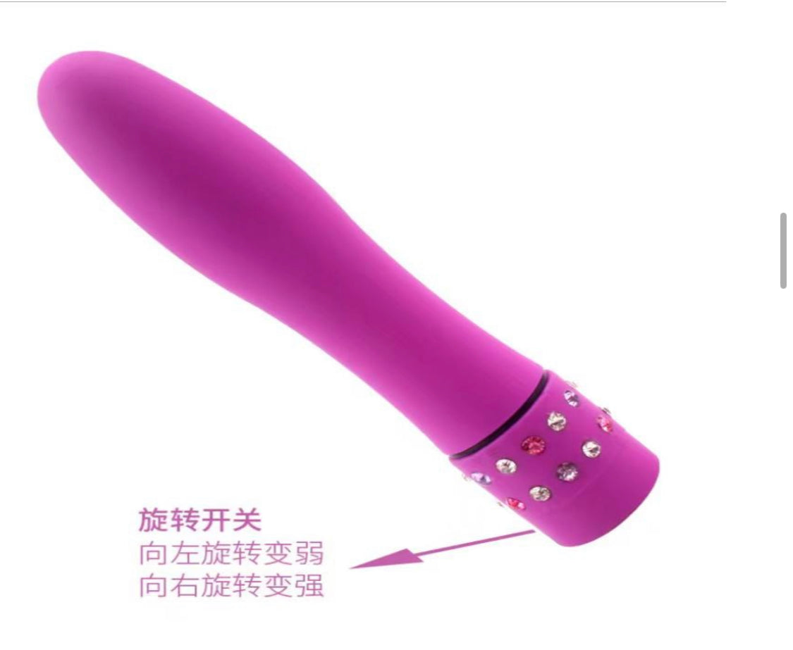 Vibrador Con Decoración De Perlas